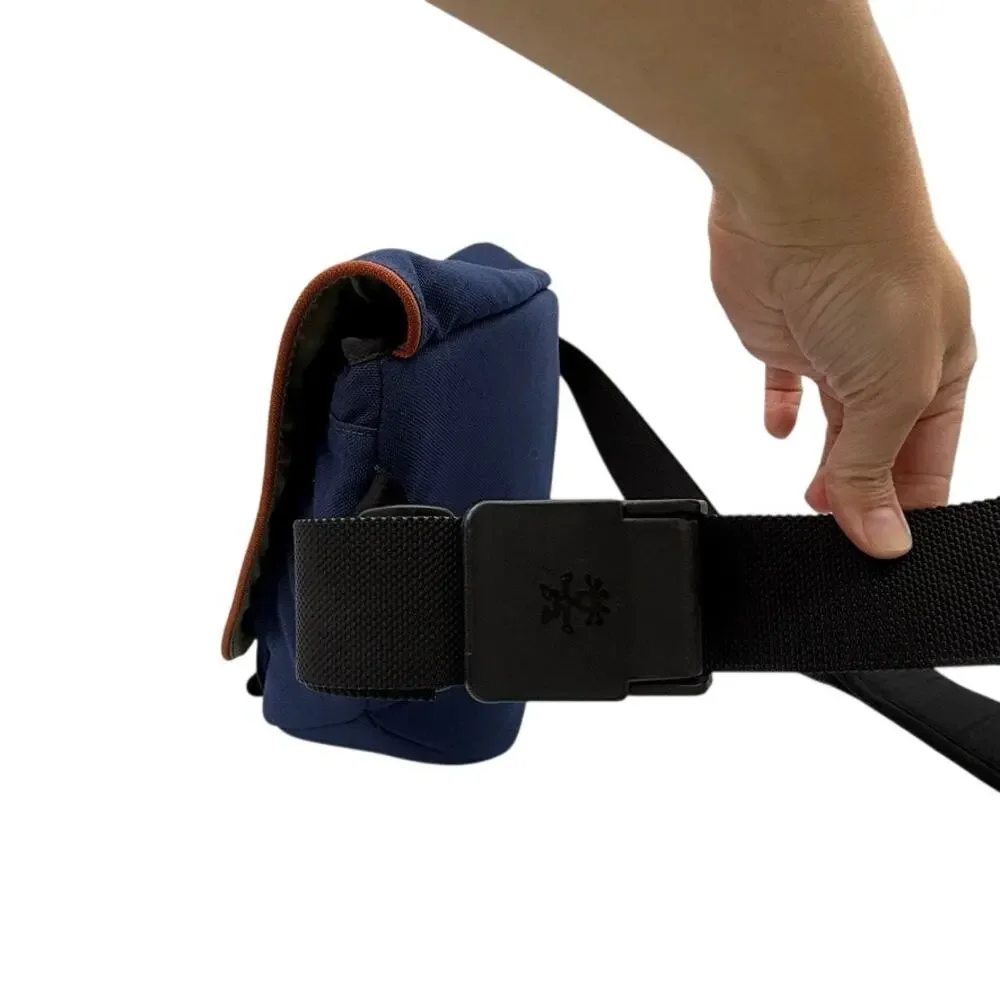 Crumpler Camera Messenger Bag Blue Tech Sling Crossbody Missing Dividers